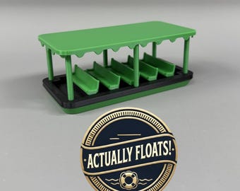 Living With The Land WDW Ride Vehicle (Small Size) - Two Color Boat!