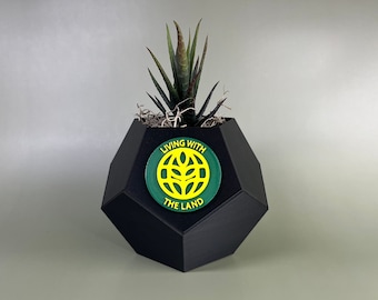 Living With The Land Self Watering Planter - 2-Piece Set in 3 Colors