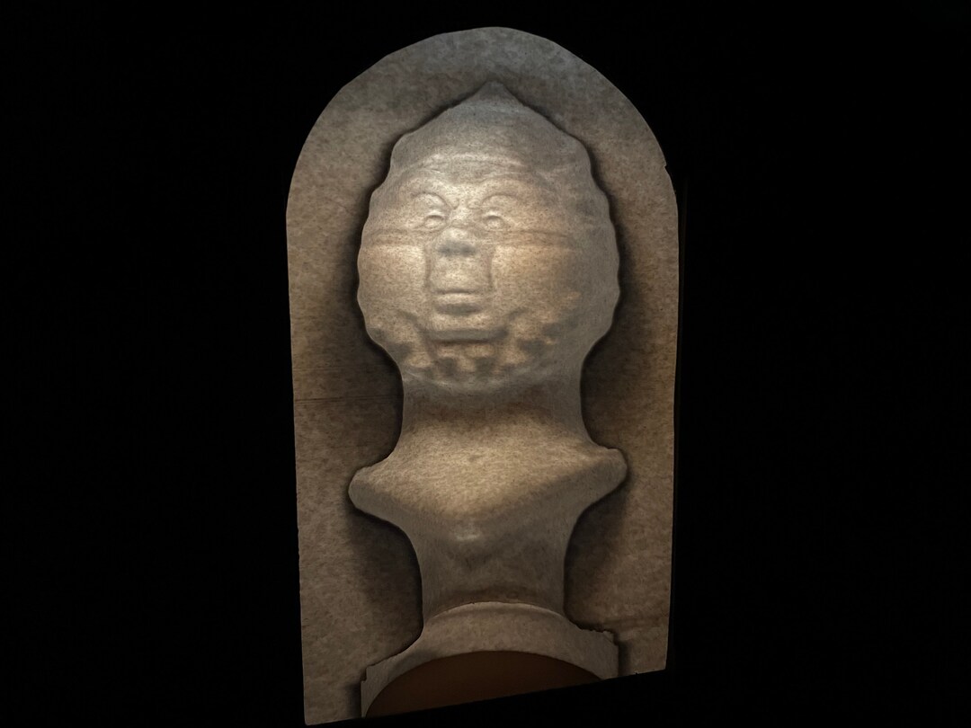 Haunted Mansion Following Bust With Multicolor, Bluetooth Controlled