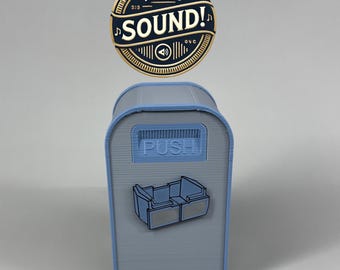 Peoplemover Trash Can Replica (WEDway TTA): Onboard Audio and Rechargeable Battery