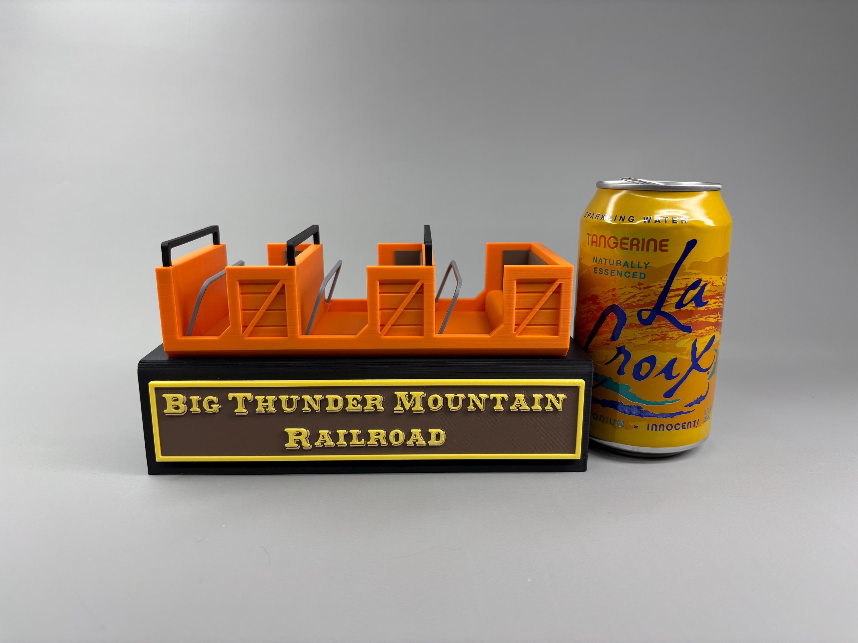 Big Thunder Mountain Railroad Ride Vehicle With Full Onboard