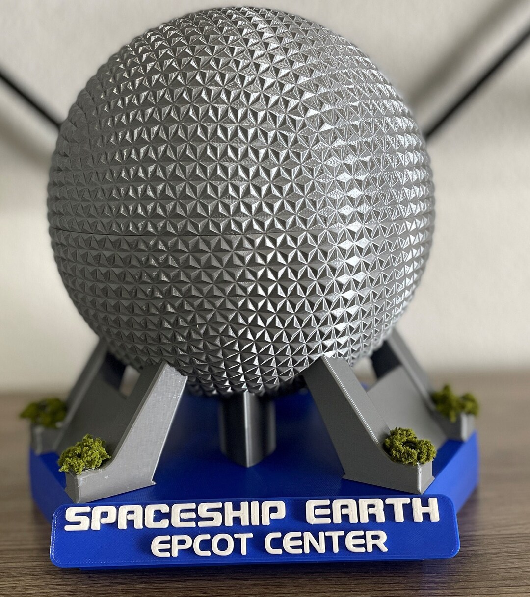 Spaceship Earth Model With Working Lights and Choice of Etsy
