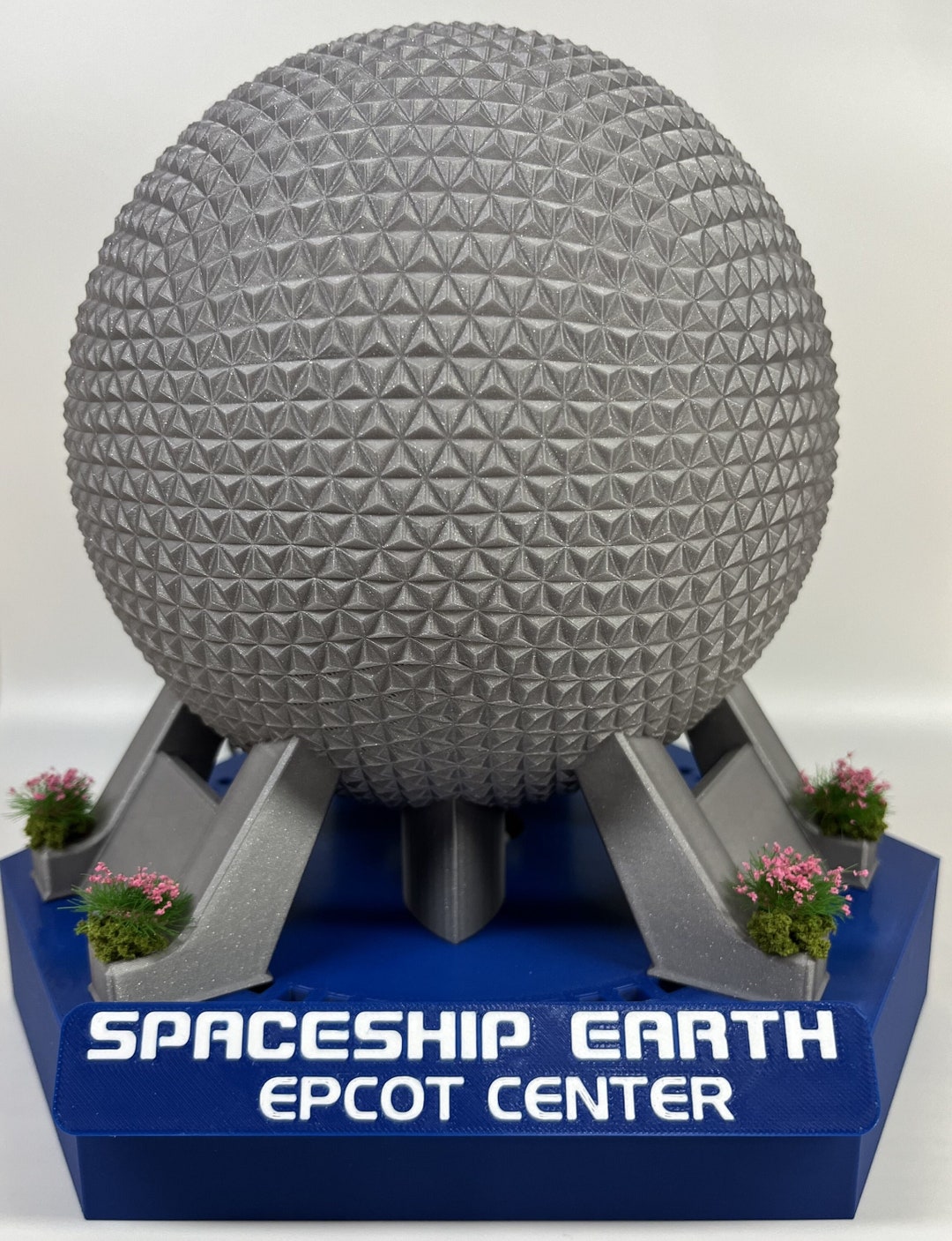 Spaceship Earth Model With Working Lights and Choice of Soundtrack