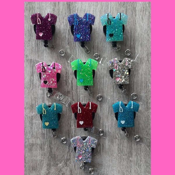 Resin Nurse Badge Reel Molds Etsy