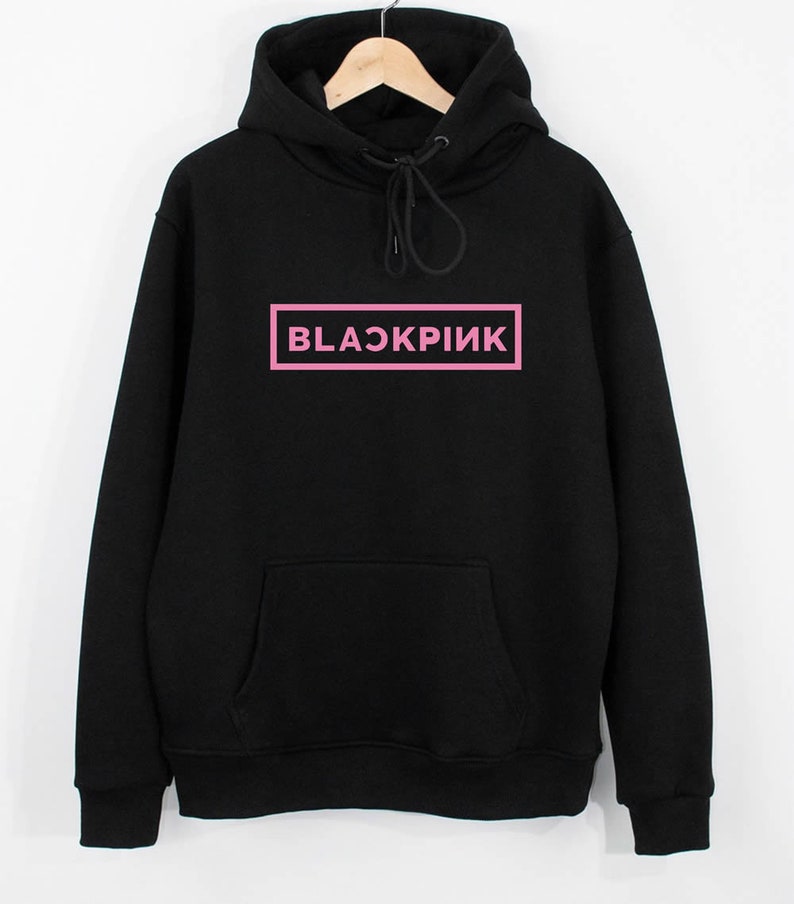Blackpink Logo Unaisex sudadera con capucha Etsy