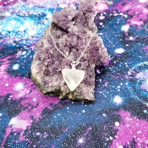 Apophyllite Crystal Point Necklace