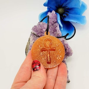 Ankh Resin Necklace