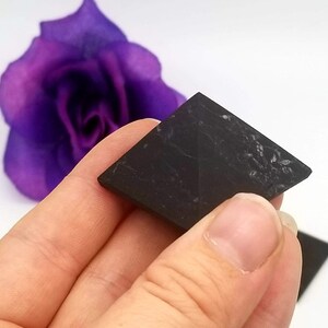 1&quot; Shungite Pyramid (Unpolished)