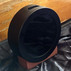 6&quot; Circle Wooden Scrying Mirror