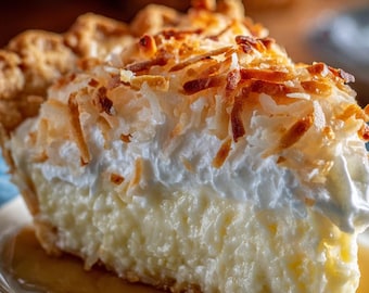 Classic Coconut Cream Pie Recipe Old-Fashioned Homemade Dessert