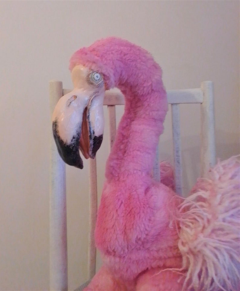 Flamingo and Hedgehog Alice in Wonderlad Set for Croquet Etsy