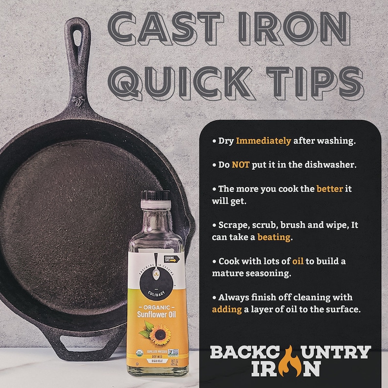 Backcountry Iron 13.5 Inch Cast Iron Pizza Pan With Loop Etsy