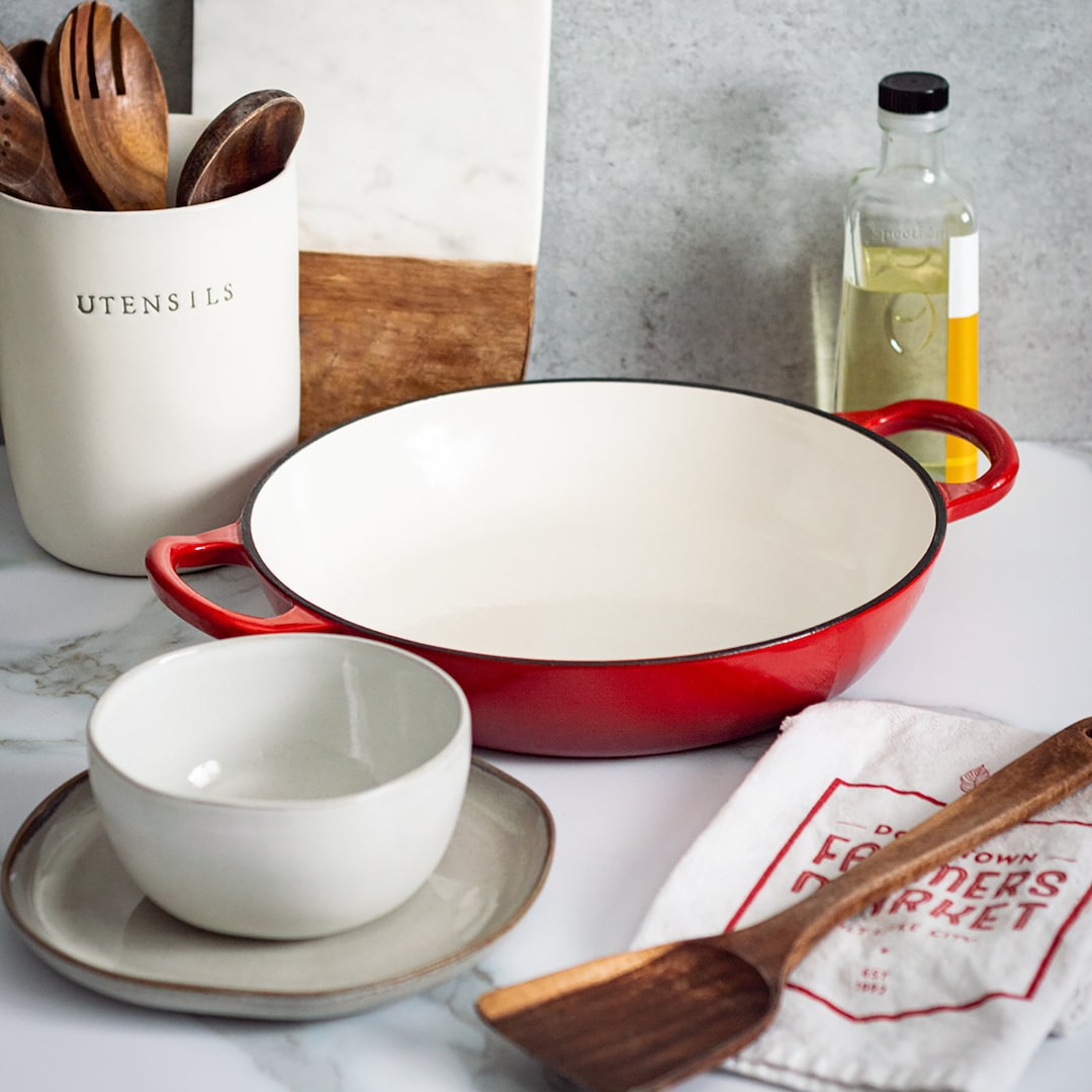 Backcountry Iron Emalteled 3.5 Quart Signature Cast Iron Etsy España