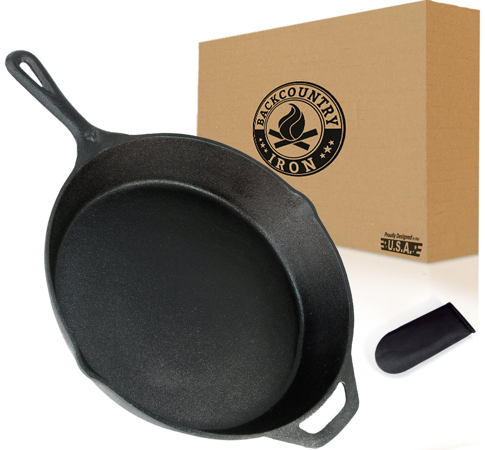 Cast Iron Skillet. Cast Iron.