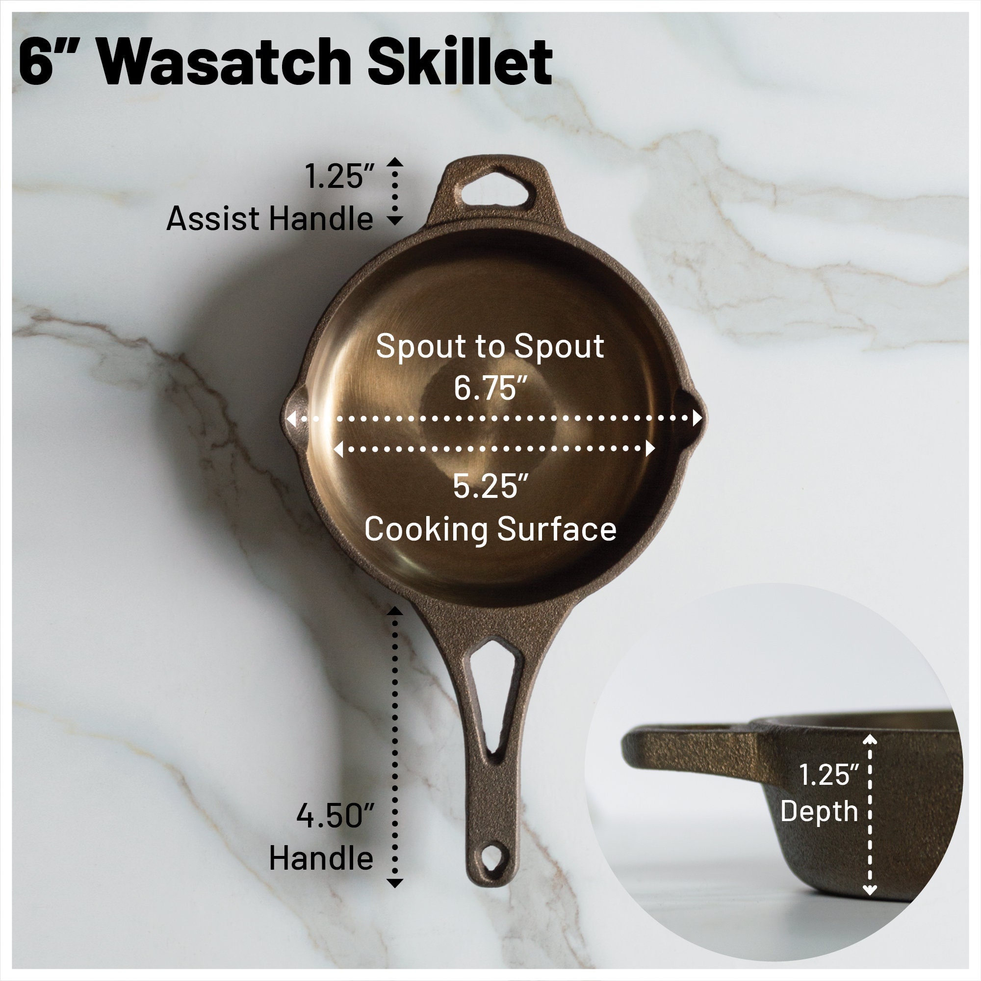 Wasatch Skillet Four-Piece Set – Backcountry Iron