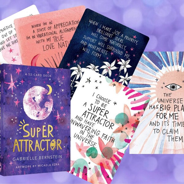 Super Attractor cards by Gabrielle Bernstein