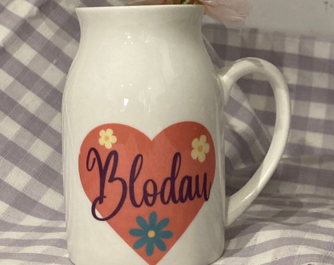 Jwg blodau jug (Welsh , flowers jug)