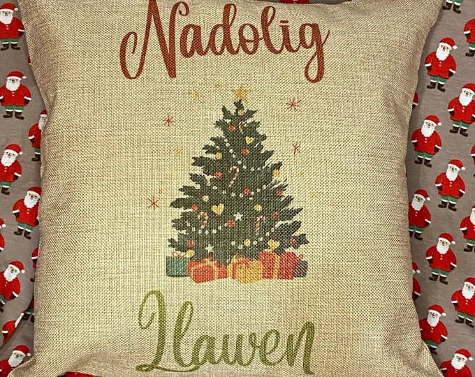 Clustog Nadolig Llawen