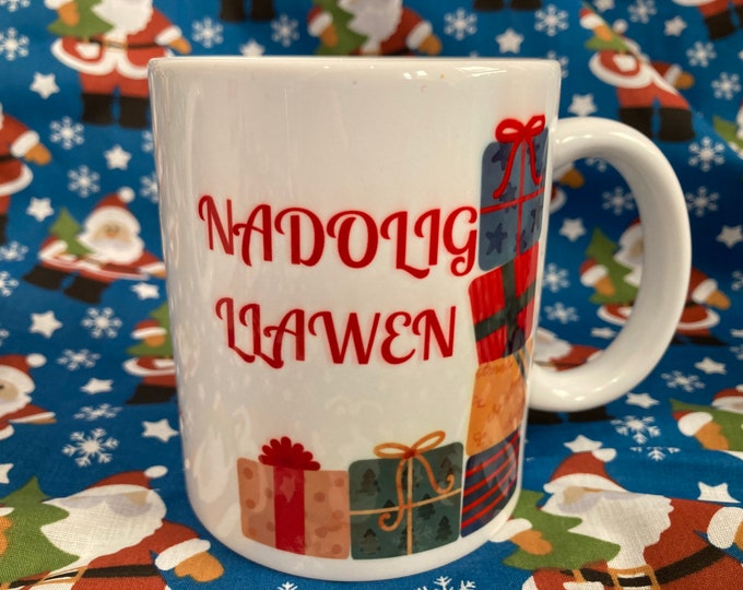 Mwg Nadolig Llawen / Nadolig Llawen mug