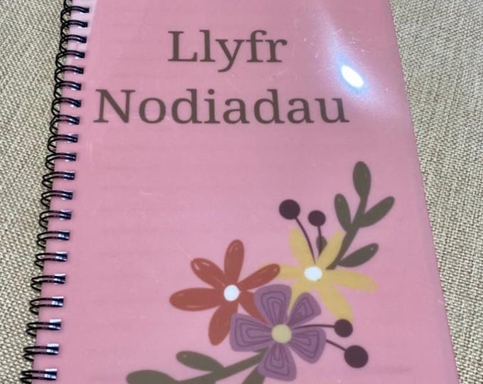 Llyfr A5  Nodiadau / Nodiadau Mam / Nodiadau Mamgu