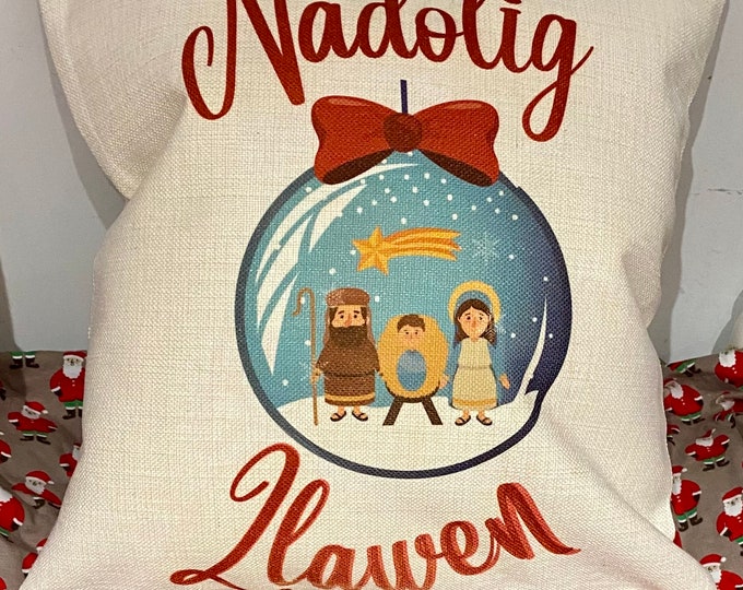 Clustog Nadolig Llawen