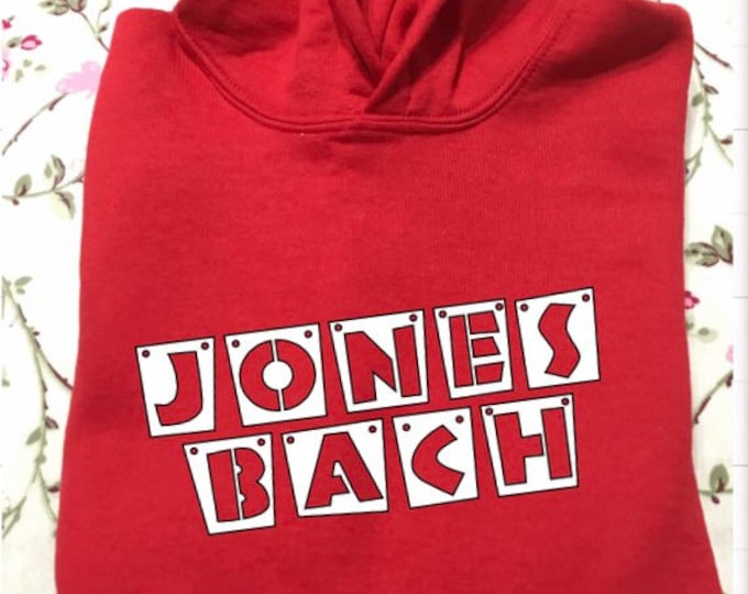 Hwdi JONES BACH Hoodie. Welsh hoodie