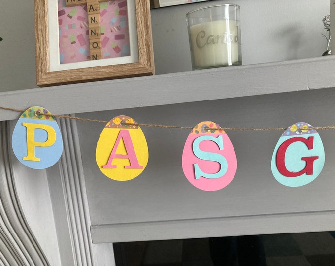 Bynting / Banneri Pasg Hapus. Pasg Hapus (Happy Easter) bunting