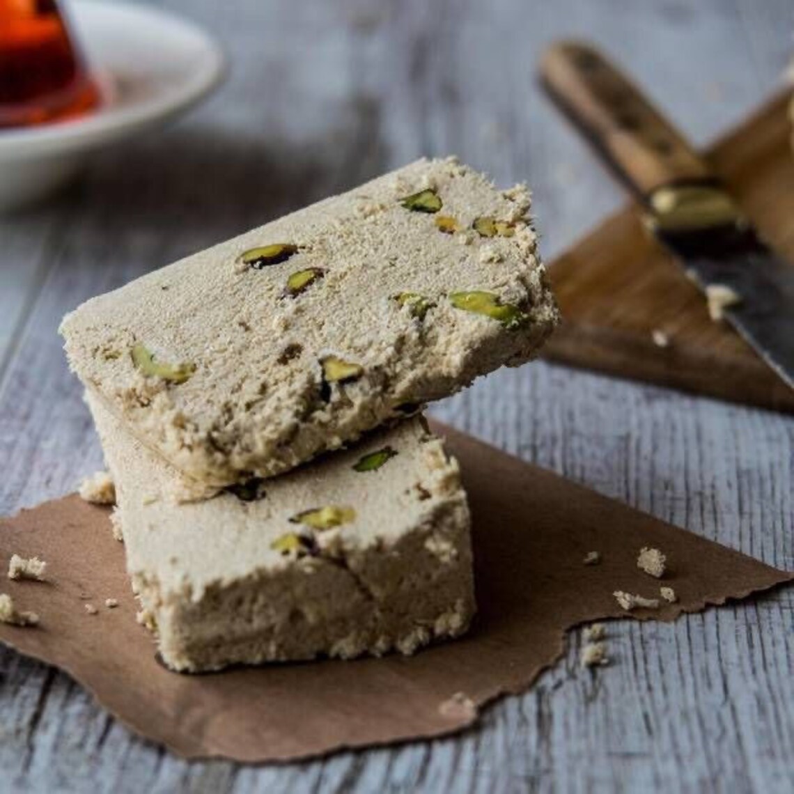 HALVA Sesame /Israel / Low Sugar/ VeganFriendly/3 Etsy
