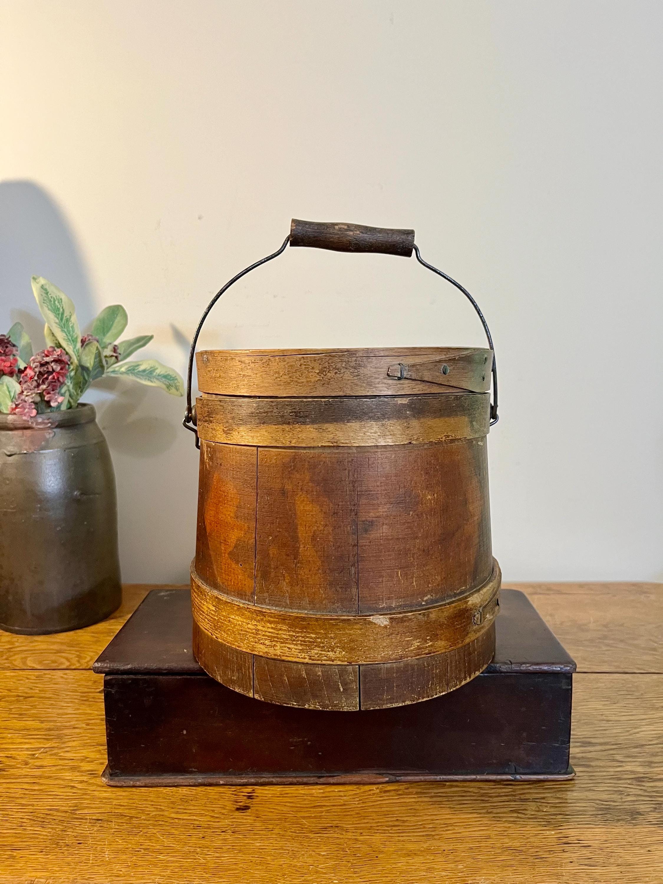 アンティーク雑貨 Antique Firkin ,USA ,Late 19th century Antique Firkin - Etsy