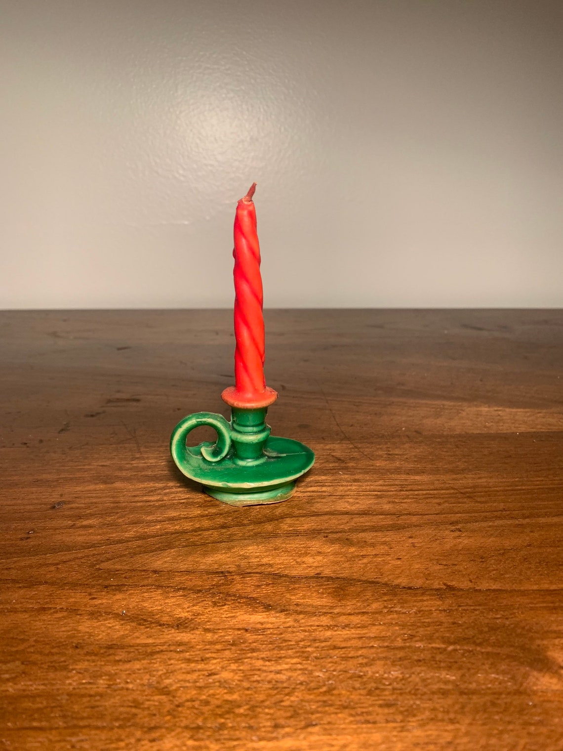 Vintage Christmas Gurley Candlesset of 3 1 large and 2 small Etsy