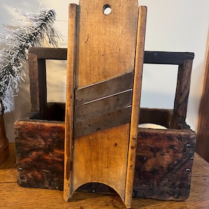 Antique Wooden Food Grater