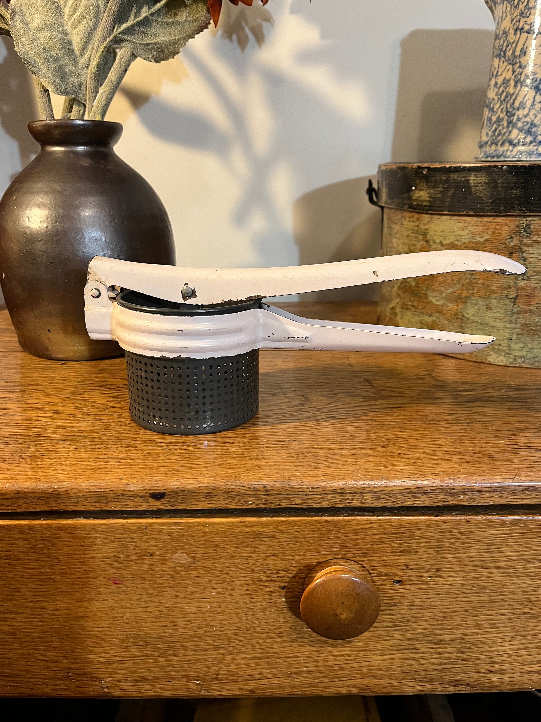 Antique Metal Juicer - Etsy