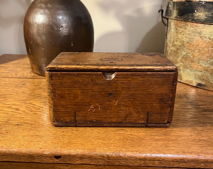 Antique Singer Sewing Machine Attachment Box With Attachments Etsy