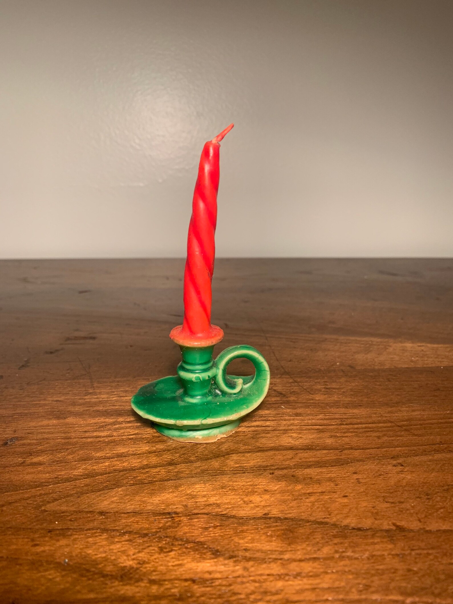 Vintage Christmas Gurley Candlesset of 3 1 large and 2 small Etsy