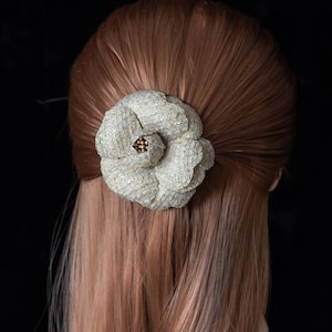 Chanel Camelia Hair Clip - Etsy display picture 2