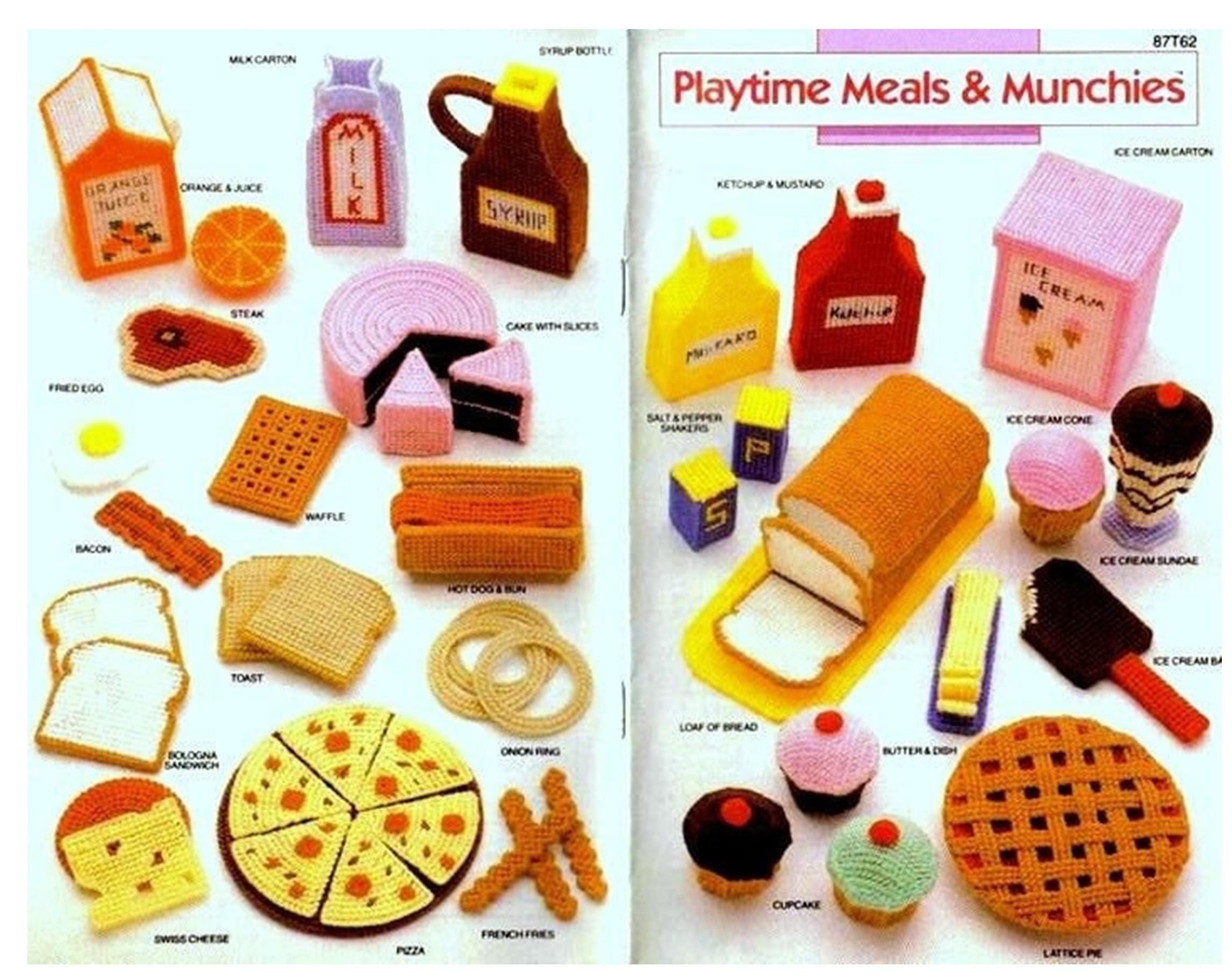 Vintage Play Food - Etsy