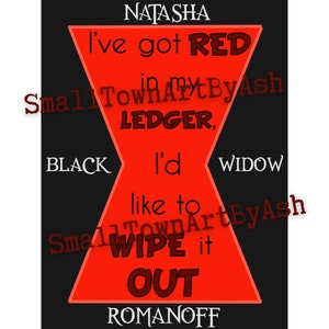Natasha Romanoff/Black Widow Digital Download