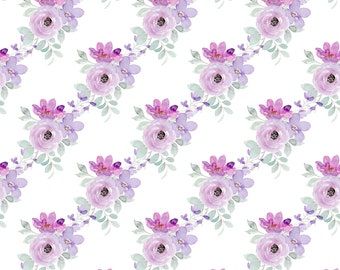 Lavander Flower Pattern-Digital Paper