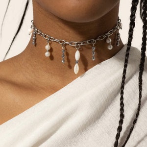 Choker Freetown | choker necklace | silver