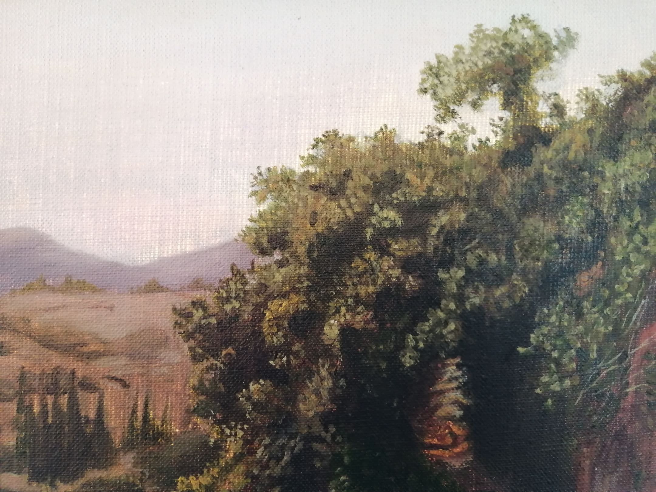 Landschaft Malerei Original Leinwand Kunst Wohnkultur 24 von | Etsy