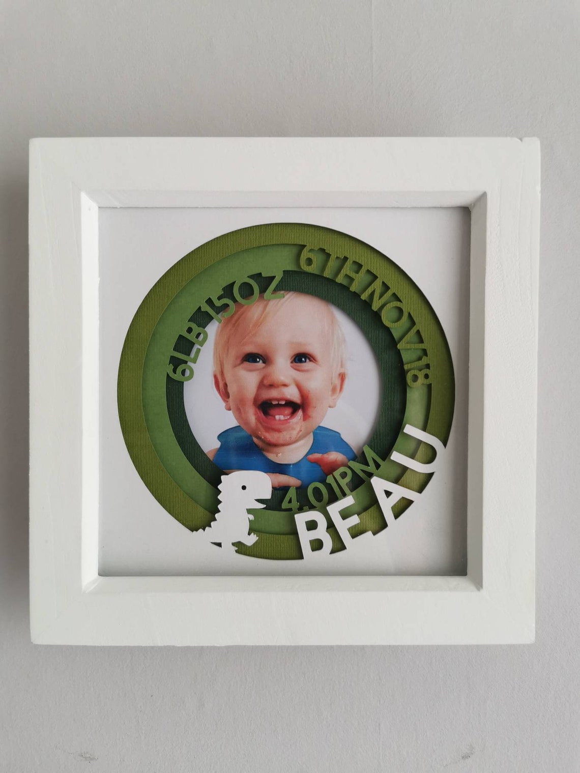 Personalised Baby Picture Frame Birthdate Birth Weight Etsy UK