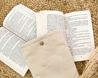 Book sleeve, Kindle sleeve, tablet sleeve, book cover, book, Mother's Day gift, Father's Day, book case, paperback