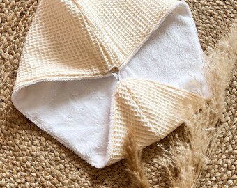 Hair towel, bamboo terry hair towel, hair turban, cotton towel, gift for women, gift for mom, gift for godmother, teacher