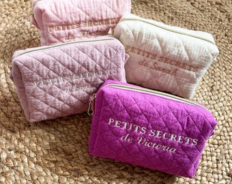 Toiletry bag, godfather gift, godmother gift, loved one gift, Mother's Day, Father's Day, teacher gift, atsem, wedding gift