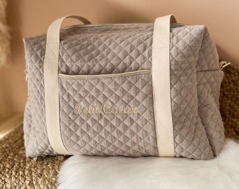 Diaper bag, travel bag, nanny bag, personalized diaper bag, personalized travel bag, weekend bag, vacation bag