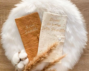 Family record book cover, family gift, original gift, family gift idea, record book cover, child gift, newborn, wedding gift