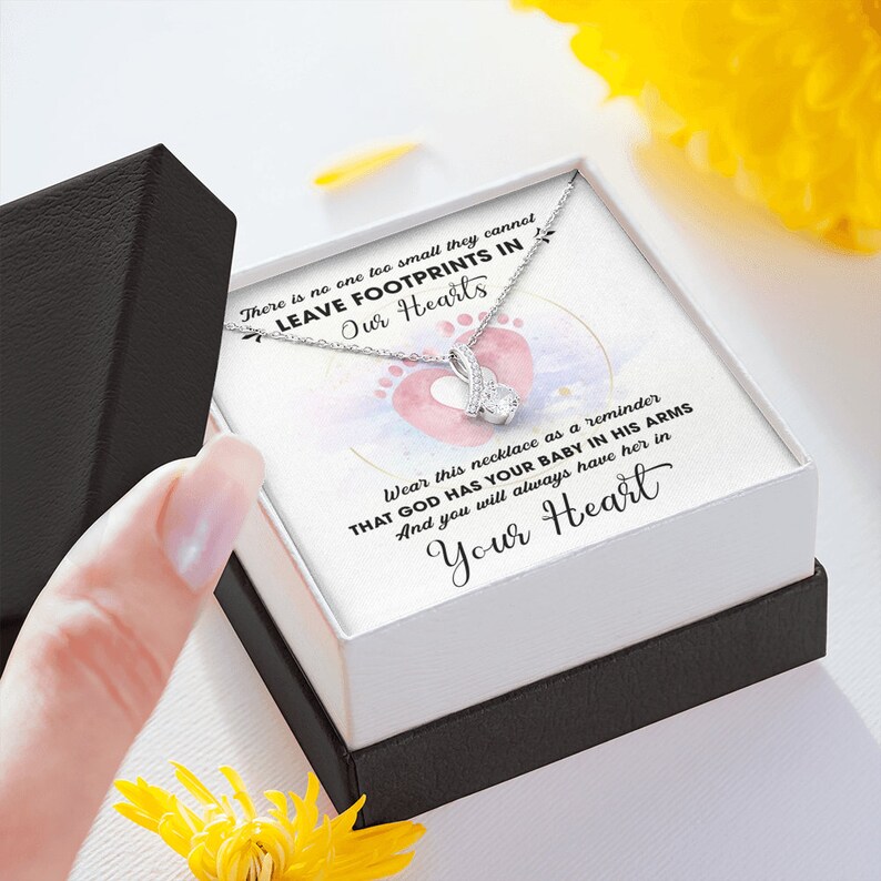 Sympathy gift loss of Baby Loss of Baby Necklace Infant Loss Gifts, Miscarriage Necklace