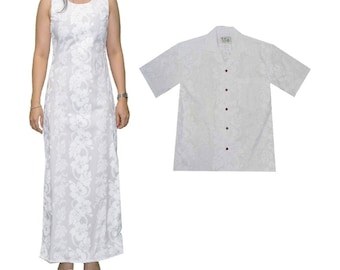 Matching Couple Summer Shirts & Dresses - Handcrafted in Hawaii | Tropical Paradise Fashion for Family