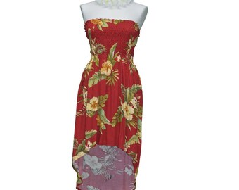 hawaiian cocktail dress