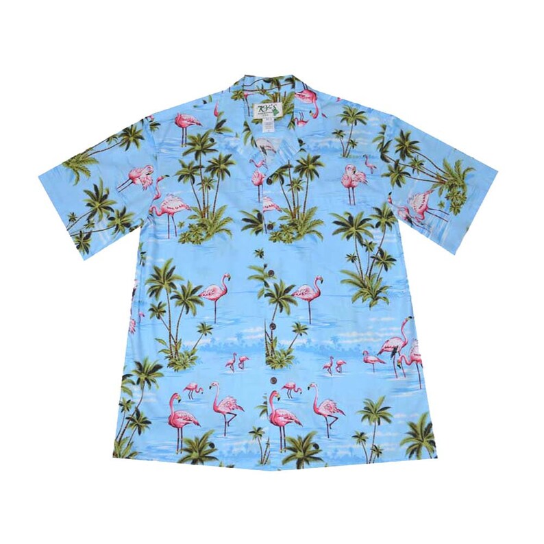 Pink Flamingo Hawaiian Shirts for Men Made in Hawaii U.S.A Etsy